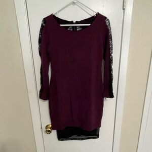 Alice+Olivia Lace-Back Dress